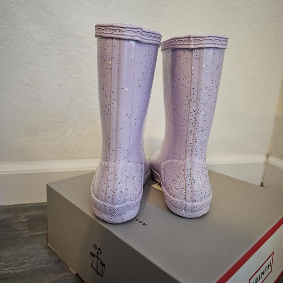 Hunter Original First Classic Glitter Rain Boot - Picture 2 of 4